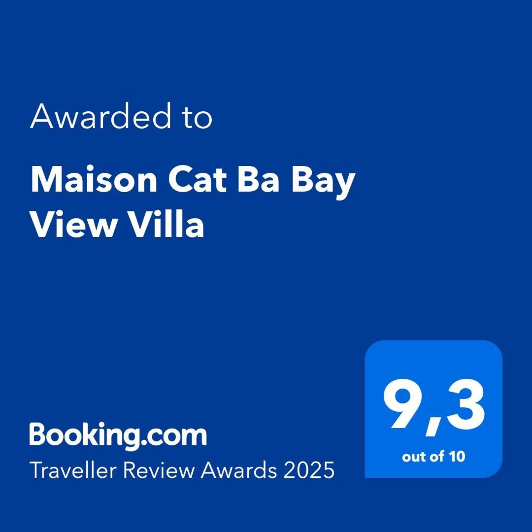 Maison Cat Ba Bay View Villa Chan Chau Exterior foto